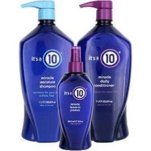Its A 10 Conditioning Kit “For Everyday Miracle Hair”
💇🏻‍♀️🪮